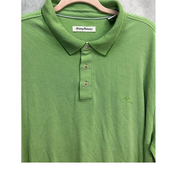 Vintage Tommy Bahama  Paradise Cove Short Sleeve Men Polo Shirt Size XXL - Picture 5 of 12